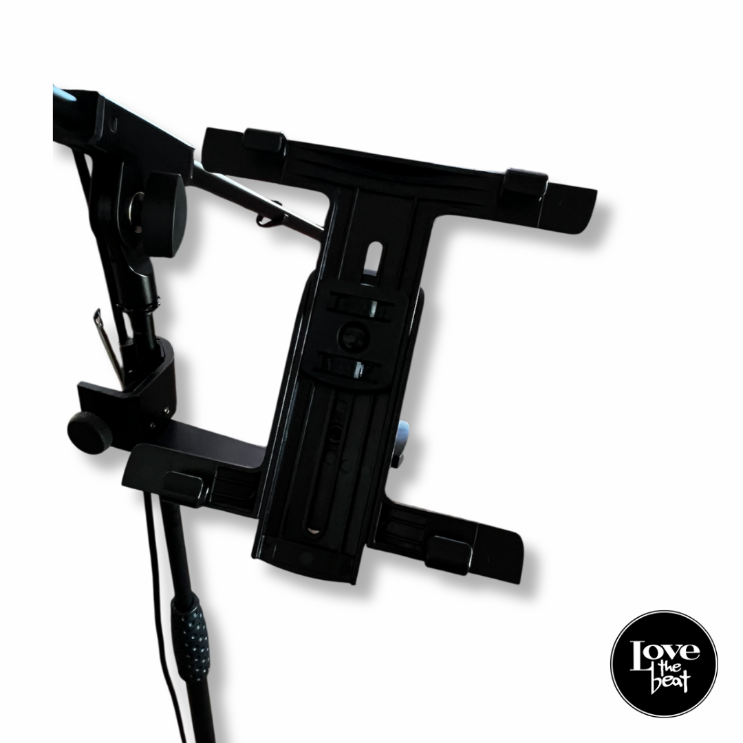 Atril micrófono con Clamp para Tablet/iPad