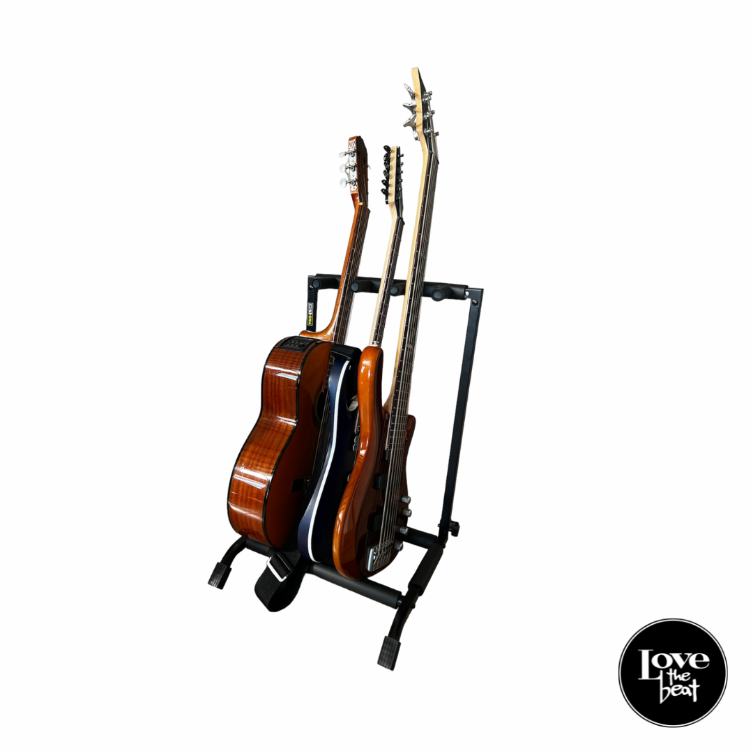 Prolok - Atril Triple de Guitarra Lateral