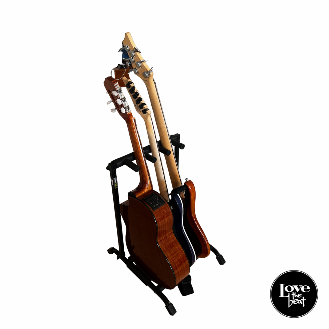 Prolok - Atril Triple de Guitarra Lateral