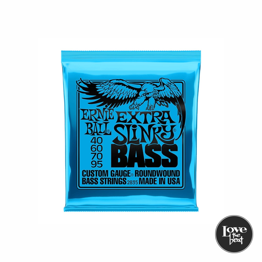Ernie Ball - Encordado para bajo 4 cuerdas Extra Slinky