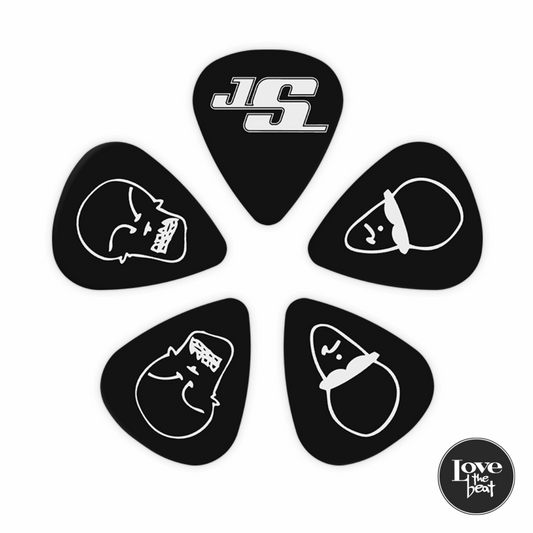 D'Addario - Uñetas Signature Series Joe Satriani Black