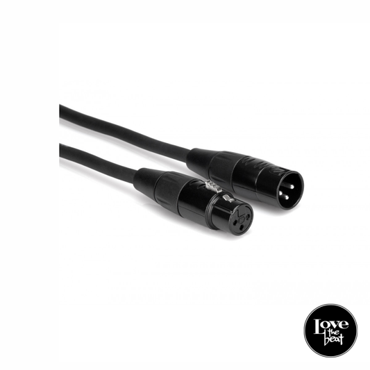 Cable Pro Mic XLR Macho a XLR Hembra (30 mts) - Hosa HMIC-100