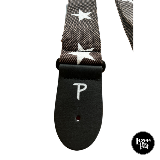 Perri's Leathers- Correa Estampada Choco Stars