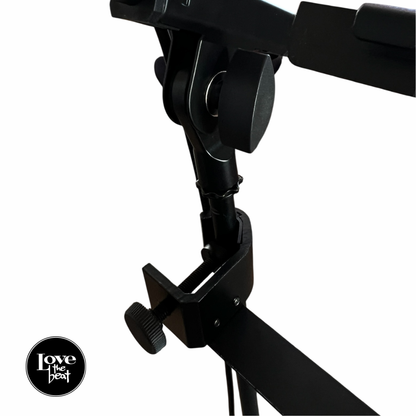 Atril micrófono con Clamp para Tablet/iPad