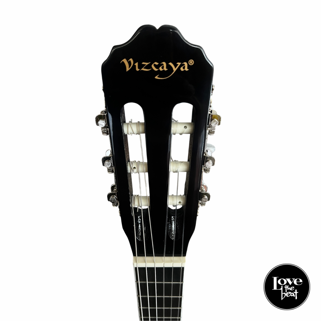 Vizcaya - Guitarra Clásica 4/4 Castilla León con Bolso Acolchado