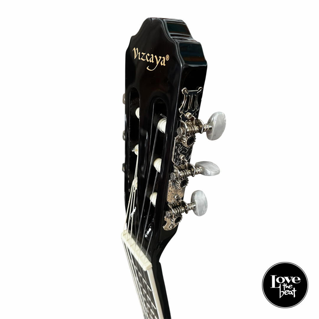 Vizcaya - Guitarra Clásica 4/4 Castilla León con Bolso Acolchado