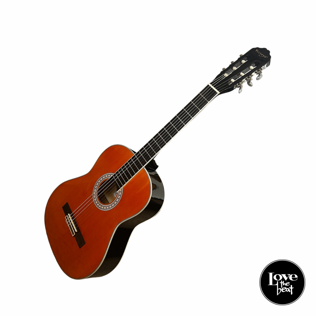 Vizcaya - Guitarra Clásica 4/4 Castilla León con Bolso Acolchado