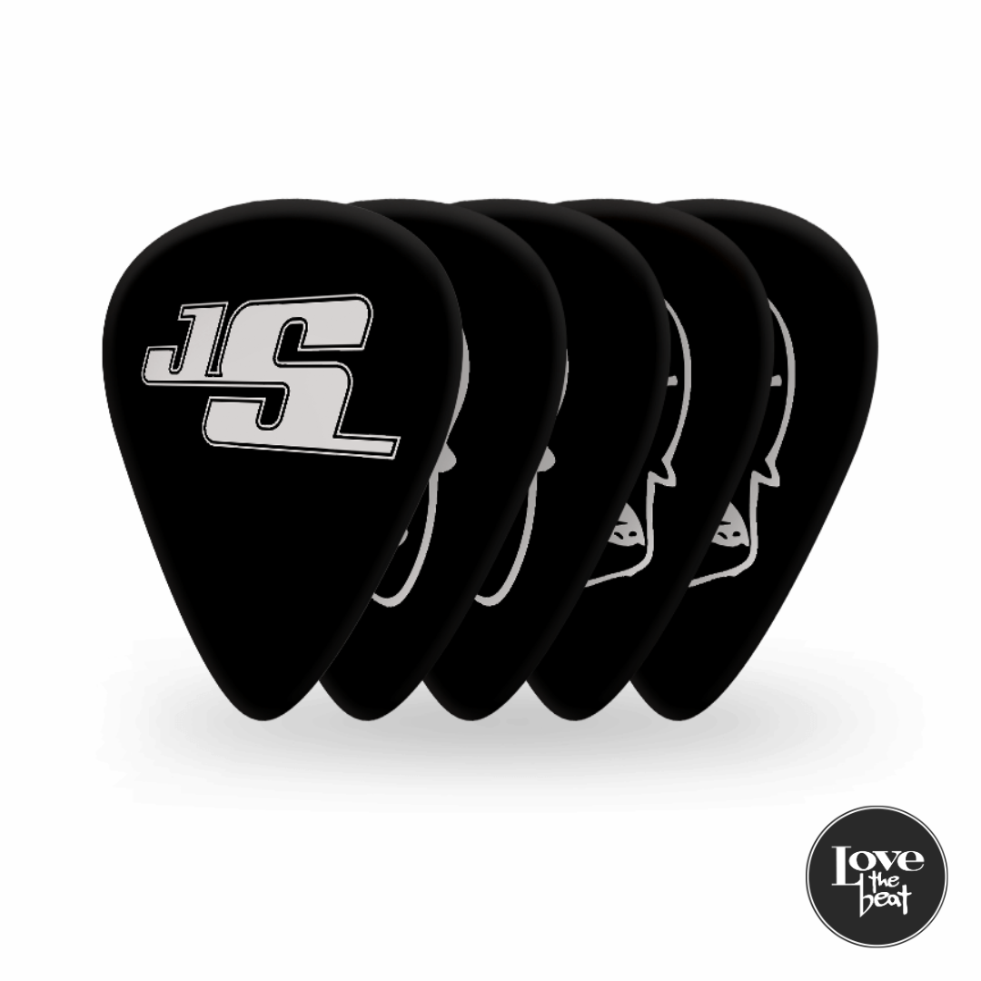 D'Addario - Uñetas Signature Series Joe Satriani Black