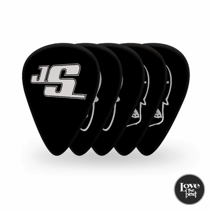 D'Addario - Uñetas Signature Series Joe Satriani Black