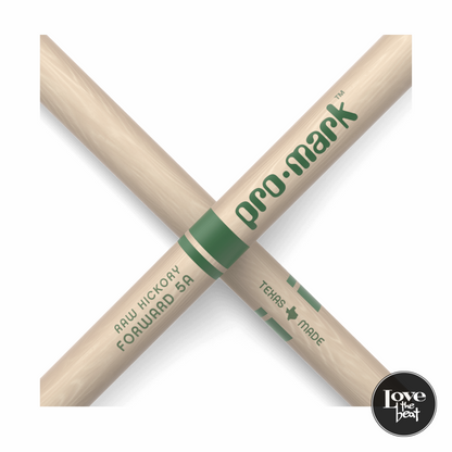 ProMark - Baquetas TXR5AW 5A Classic Hickory Punta ovalada de madera
