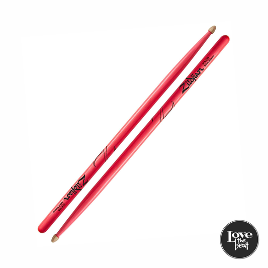 Zildjian - Baquetas 5A Madera Bellota Neon Pink
