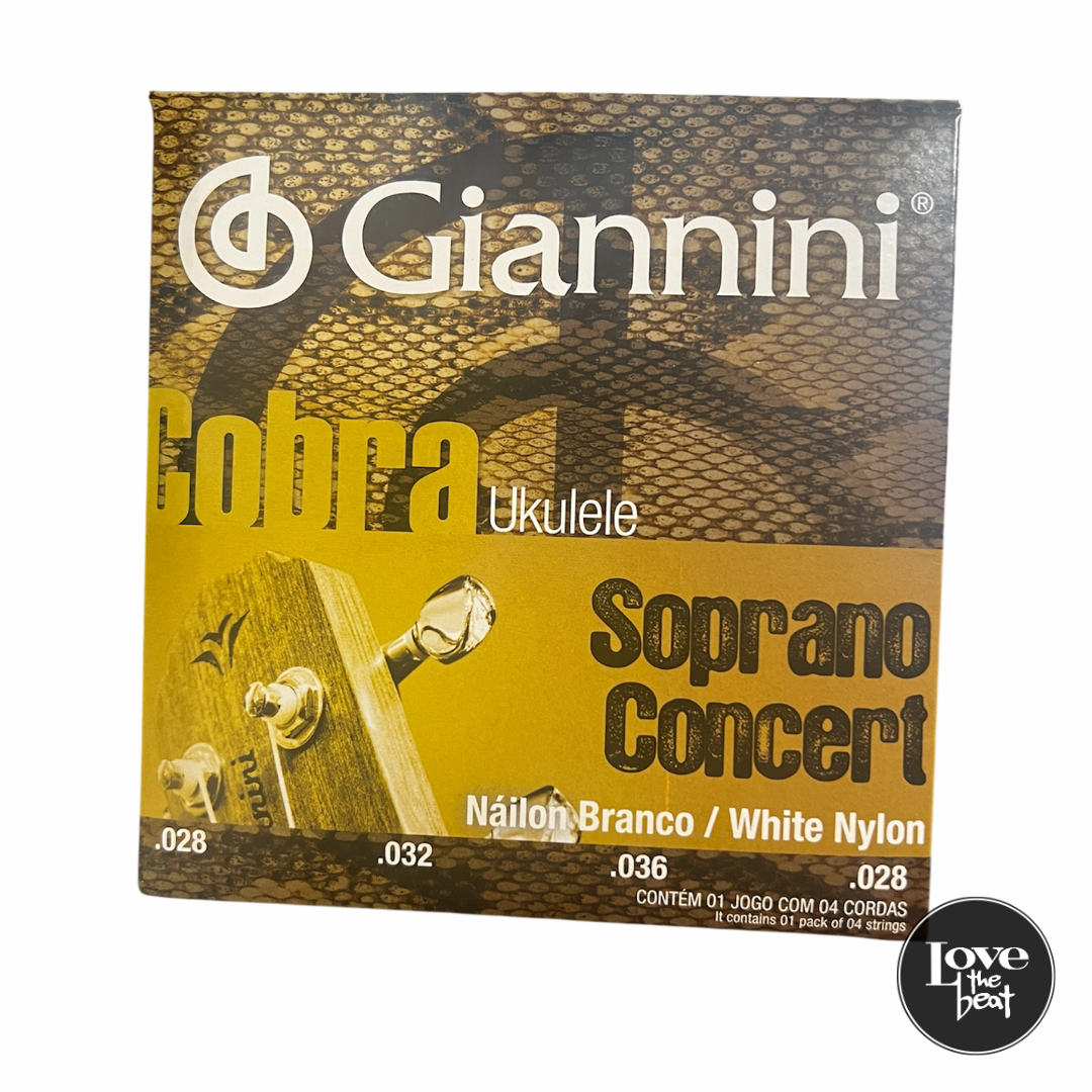 Giannini - Encordado Ukelele Soprano Concierto Cobra