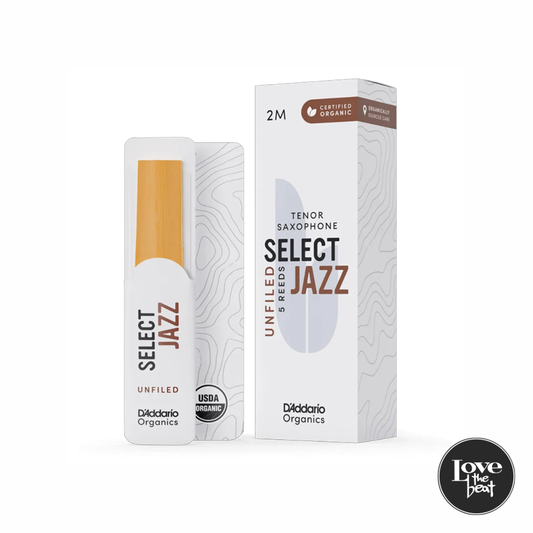 D'Addario - Set de cañas para Saxo Tenor Organic Select Jazz 2 M
