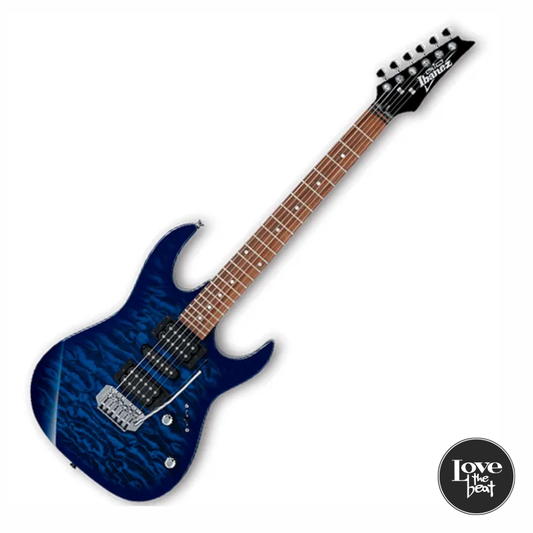 Ibanez - Guitarra eléctrica GRX70QA Transparent Blue Burst