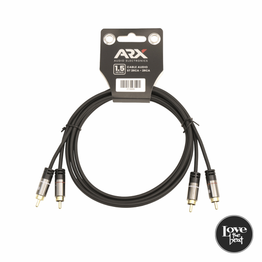 ARX - Cable 2 RCA a 2 RCA 1.5mt