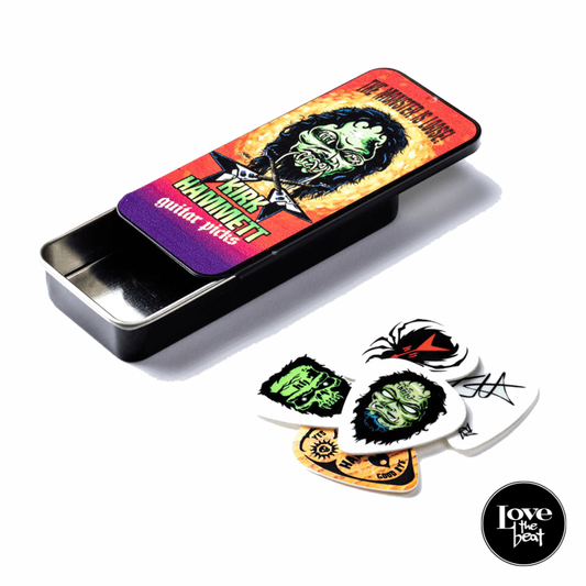 Dunlop - Uñetas Collector Series Kirk 'The Monster' Hammett con cajita