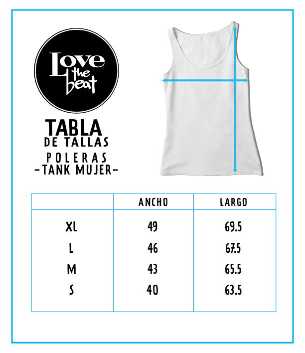 Guitar Wings Tank Mujer