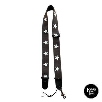 Perri's Leathers- Correa Estampada Choco Stars