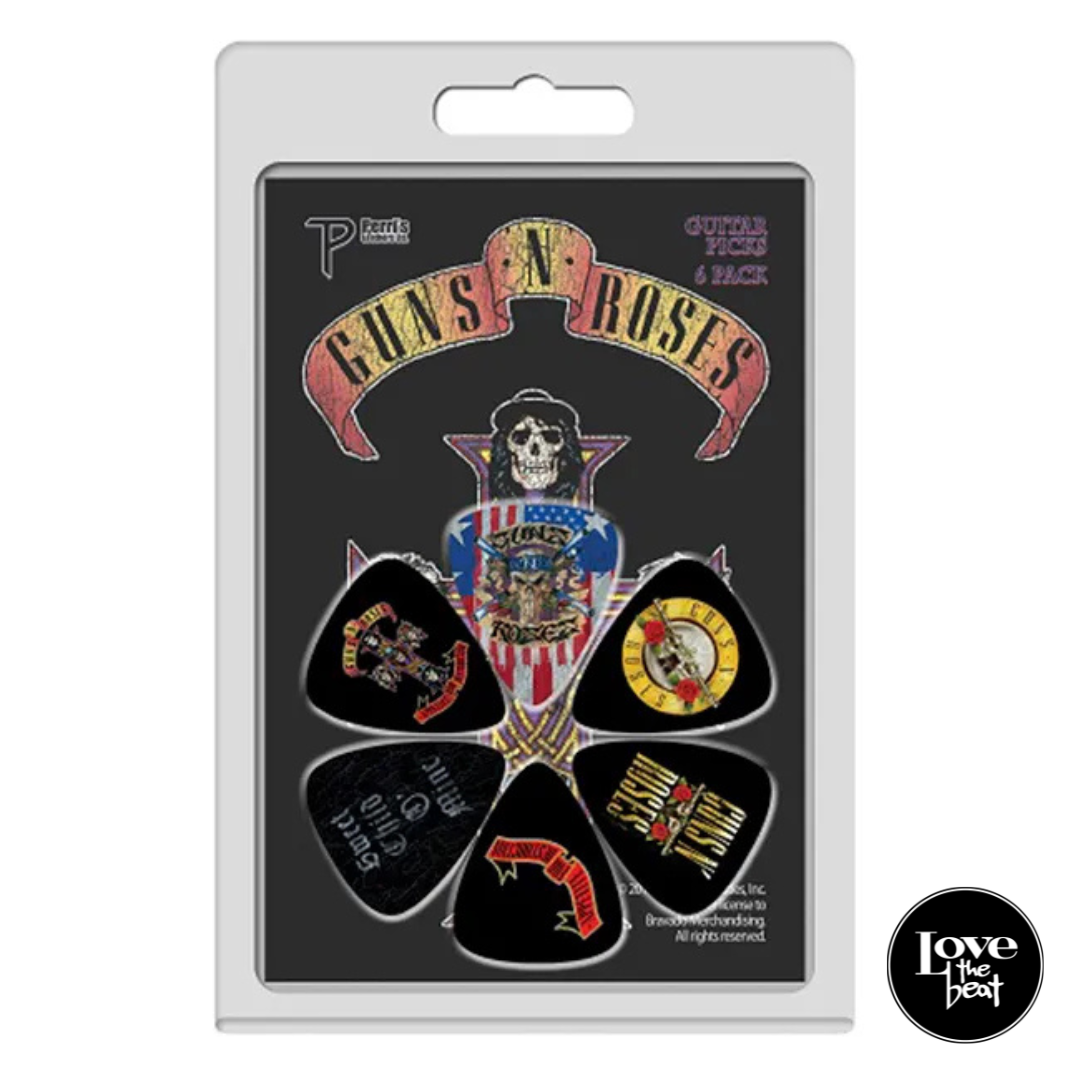 Perri's Leathers - Uñetas Guns n' Roses Collector Series LP-GR2