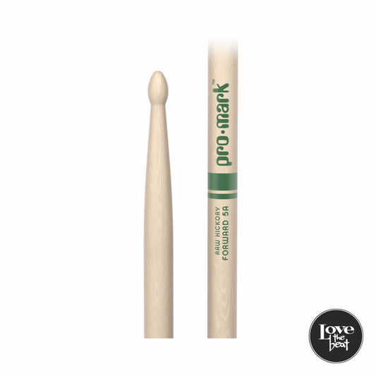 ProMark - Baquetas TXR5AW 5A Classic Hickory Punta ovalada de madera